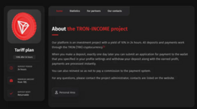 Tron-Income (trxincome.org)