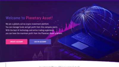 PlanetaryAsset (planetaryasset.io) program details. Reviews, Scam or Paying - HyipScan.Net