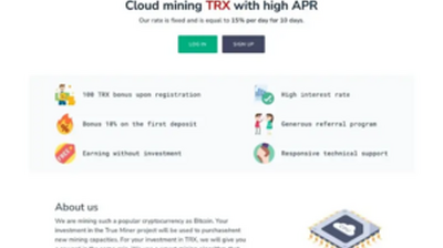 True Miner (trueminer.pro) program details. Reviews, Scam or Paying - HyipScan.Net