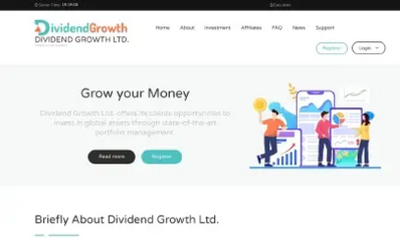 Dividendgrowth (dividendgrowth.online) program details. Reviews, Scam or Paying - HyipScan.Net