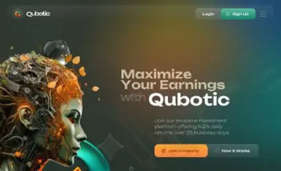 Qubotic (qubotic.io) program details. Reviews, Scam or Paying - HyipScan.Net