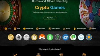 Crypto Games (crypto.games) program details. Reviews, Scam or Paying - HyipScan.Net