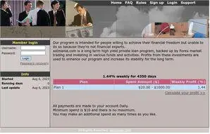 Astmania (astmania.com) program details. Reviews, Scam or Paying - HyipScan.Net