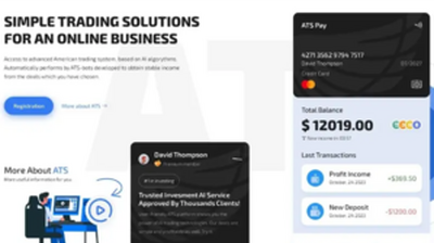 ATS Corporation (atscorp.io) program details. Reviews, Scam or Paying - HyipScan.Net