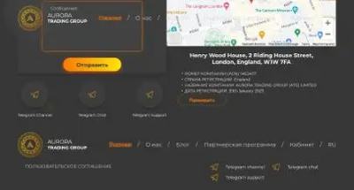 Auroratradgroup (auroratradgroup.com) program details. Reviews, Scam or Paying - HyipScan.Net