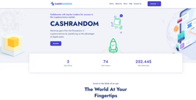 CashRandom (cashrandom.com) program details. Reviews, Scam or Paying - HyipScan.Net