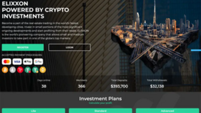 Elixxon (elixxon.com) program details. Reviews, Scam or Paying - HyipScan.Net