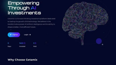 Getamix (getamix.cc) program details. Reviews, Scam or Paying - HyipScan.Net