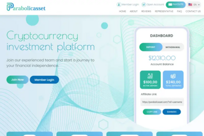 Parabolic Asset (parabolicasset.com) program details. Reviews, Scam or Paying - HyipScan.Net