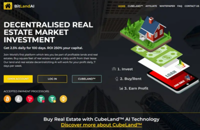 BitLandAI (bitlandai.cc) program details. Reviews, Scam or Paying - HyipScan.Net