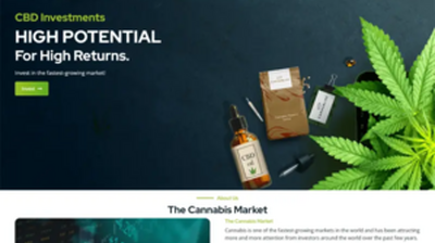 CBD Investments (cbdinvest.ltd) program details. Reviews, Scam or Paying - HyipScan.Net