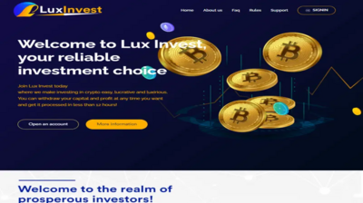 LuxInvest (luxinv.cc) program details. Reviews, Scam or Paying - HyipScan.Net