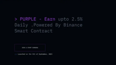 Purple (purple.cx) program details. Reviews, Scam or Paying - HyipScan.Net