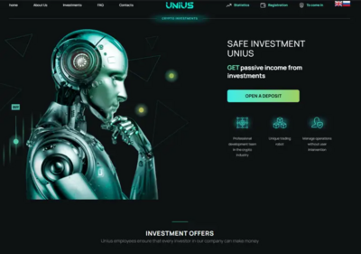 Unius (unius.pro) program details. Reviews, Scam or Paying - HyipScan.Net