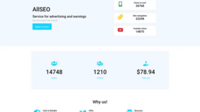 AllSEO (allseo.app) program details. Reviews, Scam or Paying - HyipScan.Net
