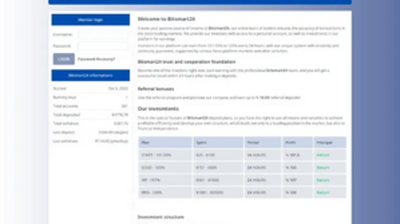 Bitsmart24 (bitsmart24.cc) program details. Reviews, Scam or Paying - HyipScan.Net