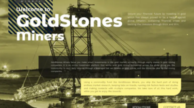 Goldstones Miners (goldstones.biz) program details. Reviews, Scam or Paying - HyipScan.Net