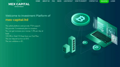 Mex-Capital LTD (mex-capital.ltd) program details. Reviews, Scam or Paying - HyipScan.Net