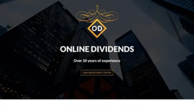 Online Dividends (onlinedividends.com) program details. Reviews, Scam or Paying - HyipScan.Net