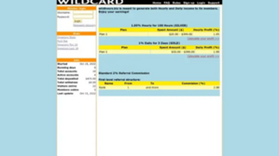 WildHours (wildhours.biz) program details. Reviews, Scam or Paying - HyipScan.Net