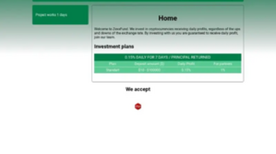 ZexxFund (zexxfund.biz) program details. Reviews, Scam or Paying - HyipScan.Net