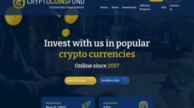 Cryptocoins Fund Limited (cryptocoinsfund.net) program details. Reviews, Scam or Paying - HyipScan.Net