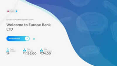 Europe Bank LTD (europebankltd.com) program details. Reviews, Scam or Paying - HyipScan.Net