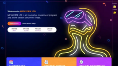 METAVERSE LTD (metaverseltd.legal) program details. Reviews, Scam or Paying - HyipScan.Net