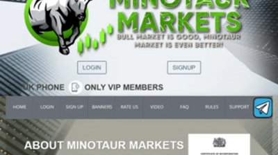 Minotaur Markets LTD (minotaur-markets.com) program details. Reviews, Scam or Paying - HyipScan.Net