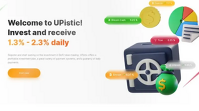 Upistic (upistic.com) program details. Reviews, Scam or Paying - HyipScan.Net