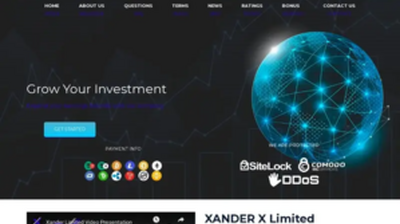 Xander Limited (xander.limited) program details. Reviews, Scam or Paying - HyipScan.Net