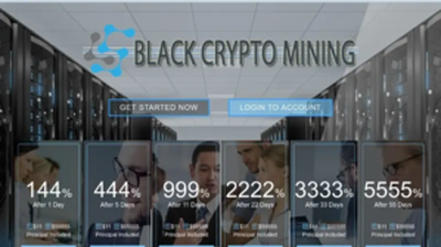 BlackCryptoMining (blackcryptomining.com) program details. Reviews, Scam or Paying - HyipScan.Net