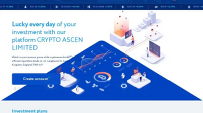 CRIPTO ASCEN LIMITED (cryptoascen.biz) program details. Reviews, Scam or Paying - HyipScan.Net