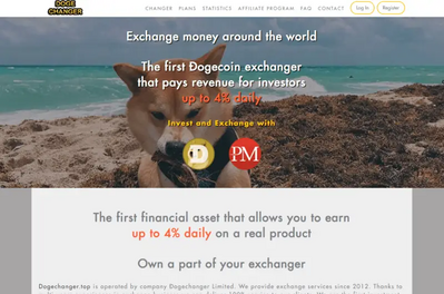 DogeChanger (dogechanger.top) program details. Reviews, Scam or Paying - HyipScan.Net
