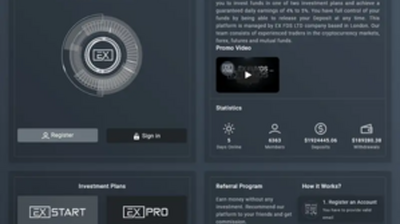 Ex Funds (exfunds.com) program details. Reviews, Scam or Paying - HyipScan.Net