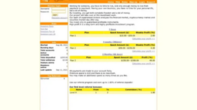 High Profit (high-profit.one) program details. Reviews, Scam or Paying - HyipScan.Net