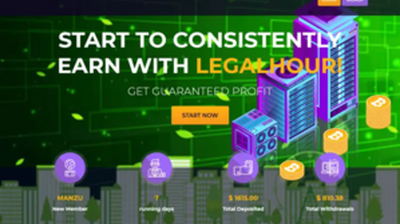 LegalHour (legalhour.biz) program details. Reviews, Scam or Paying - HyipScan.Net