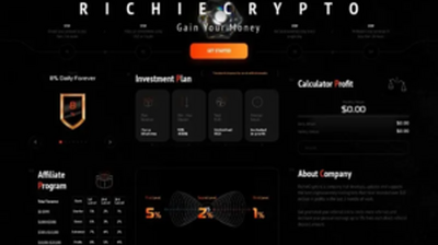 Richie Crypto (richiecrypto.biz) program details. Reviews, Scam or Paying - HyipScan.Net