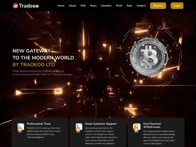TRADEOO LTD (tradeoo.ltd) program details. Reviews, Scam or Paying - HyipScan.Net
