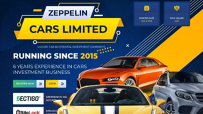 Zeppelin Cars Limited (zeppelincars.com) program details. Reviews, Scam or Paying - HyipScan.Net