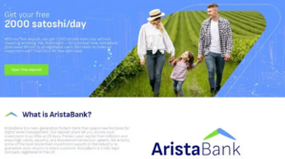 Aristabank (aristabank.com) program details. Reviews, Scam or Paying - HyipScan.Net