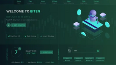 Biten Ltd (biten.io) program details. Reviews, Scam or Paying - HyipScan.Net