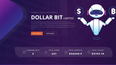 DollarBit Limited (dollarbit.net) program details. Reviews, Scam or Paying - HyipScan.Net