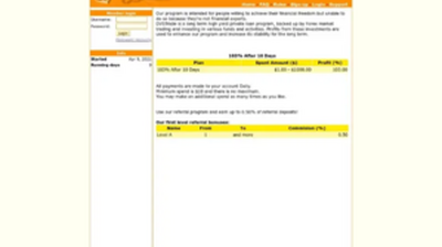 DVSTrade (dvstrade.com) program details. Reviews, Scam or Paying - HyipScan.Net