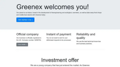 Greenex Limited (greenex.life) program details. Reviews, Scam or Paying - HyipScan.Net