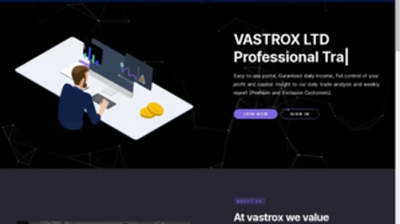 VastroX (vastrox.com) program details. Reviews, Scam or Paying - HyipScan.Net