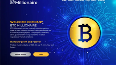 BtcMillionaire (btcmillionaire.io) program details. Reviews, Scam or Paying - HyipScan.Net