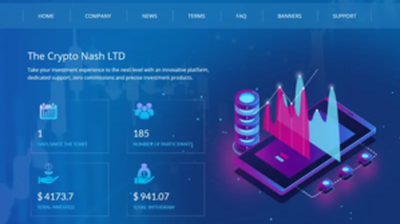 Crypto Nash (cryptonash.net) program details. Reviews, Scam or Paying - HyipScan.Net