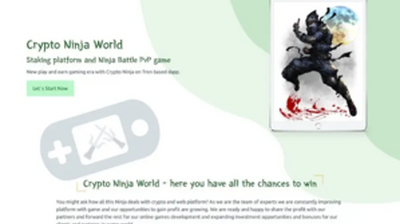 Cryptoninja (cryptoninja.world) program details. Reviews, Scam or Paying - HyipScan.Net