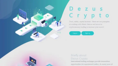 DezusCrypto (dezuscrypto.com) program details. Reviews, Scam or Paying - HyipScan.Net